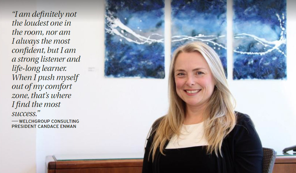 WelchGroup President Candace Enman featured in the Ottawa Business Journal
