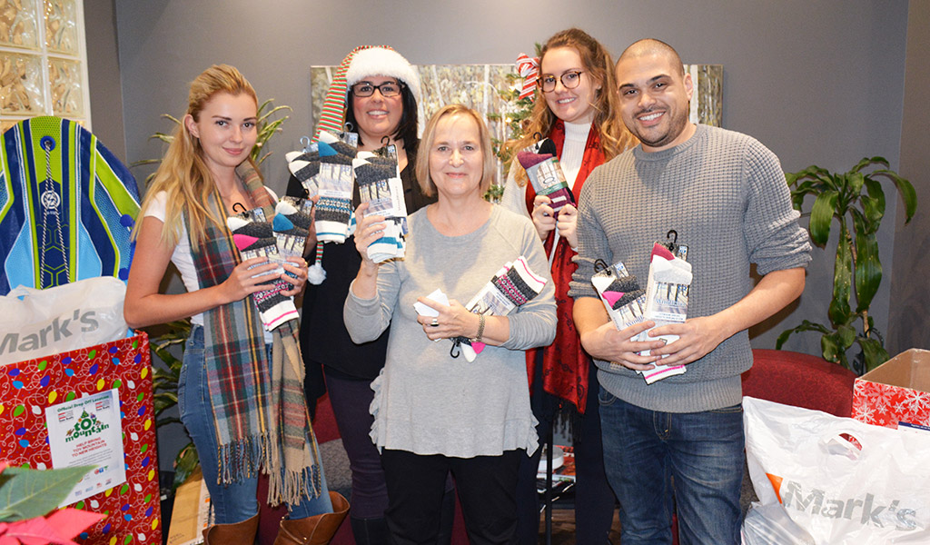 100 Socks - Welch LLP Gives Back This Holiday Season