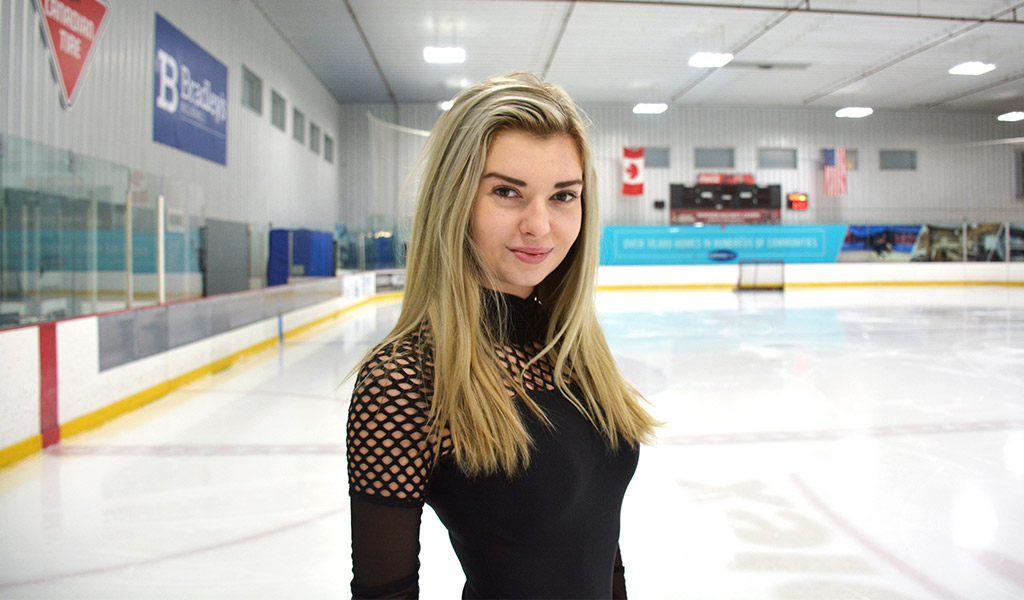 Welch LLP’s Marketing Coordinator and Figure Skater, Marlee Stein
