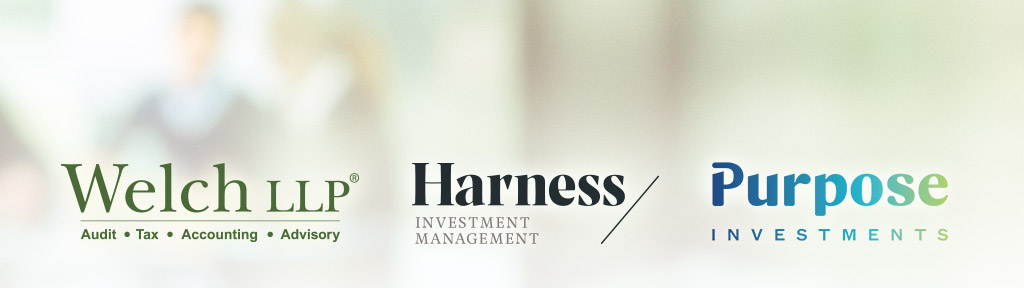 Purpose Financial announces the launch of Harness Investment Management and partnership with Welch LLP to streamline wealth management for its clients