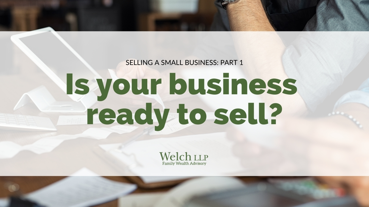 Is your business ready to sell?