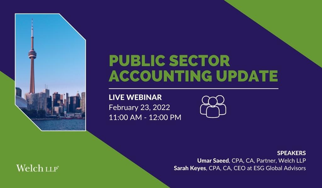 Webinar – Public Sector Accounting Update – 1024 x 600